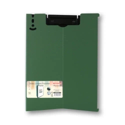 Deska z klipem A4 Prezenter zielona PENMATE
