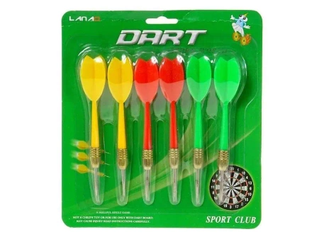 Strzałki do dart 6szt - ADAR