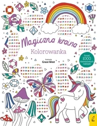 Wypukłe naklejki. Magiczna kraina - Opracowanie zbiorowe