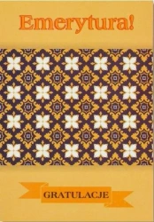 Kartka Emerytura V08 - Trend