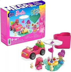 Barbie Mega Klocki Kabriolecik - wesoła wycieczka - Mattel