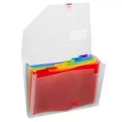 Teczka A4 Rainbow 6 przekładek - Snopake