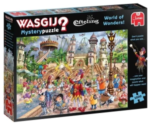 Puzzle 1000 Wasgij Mystery Magiczny park - TM Toys