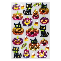 Naklejki metalizowane halloweenowe - Arpex