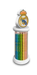 Zestaw kredek Real Madryt z toperem 3D RM00009 - Kids Euroswan