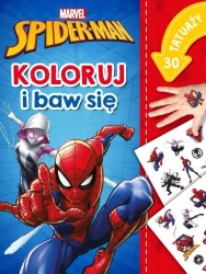 Koloruj i baw się. 30 tatuaży. Marvel Spider-Man - Ilona Siwak