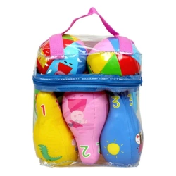 Kręgle Świnka Peppa miękkie - Świnka Peppa