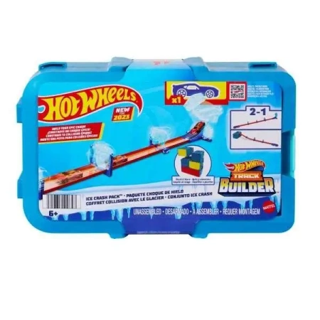 Hot Wheels Track Builder Lodowy tor - Mattel