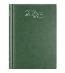 Kalendarz 2026 A5 dzienny standard zielony - Edycja Świętego Pawła