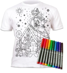 Koszulka do wielokrotnego kolorowania Piernik 9-11 - Splat Planet