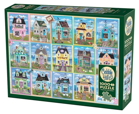 Puzzle 1000 Sklepy nad morzem 113555 - Cobble Hill
