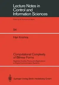 Computational Complexity of Bilinear Forms - Krishna Hari
