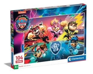 Puzzle 104 Super Kolor Psi Patrol - Clementoni