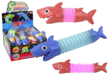 Rekin do rozciągania antystresowy świecący MIX - Leantoys