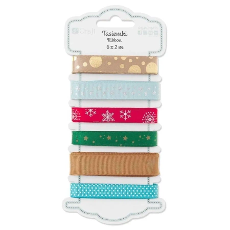 Tasiemki Lovable Christmas 6x2m - Dalprint dpCraft