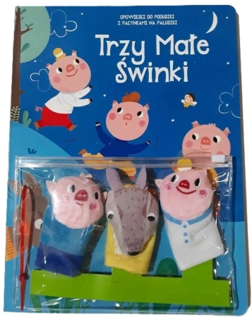Bajki z pacynkami. Trzy małe świnki - praca zbiorowa