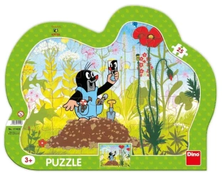 Puzzle ramkowe 25 Krecik i spodenki - Dino Toys
