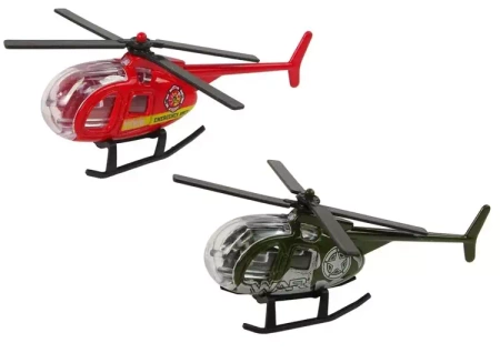 Helikopter służb ratowniczych 1:64 MIX - Leantoys