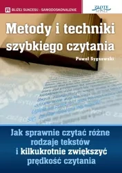 Metody i techniki szybkiego czytania (Wersja elektroniczna (PDF)) - Paweł Sygnowski