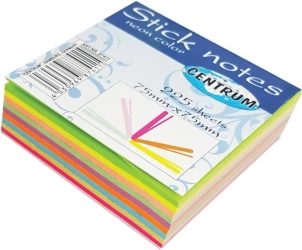 Karteczki samoprzylepne 75x75mm 225K. 87411 - Centrum