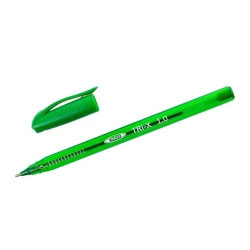 Długopis olejowy TRI-X Color zielony (50szt) DELI - Todays