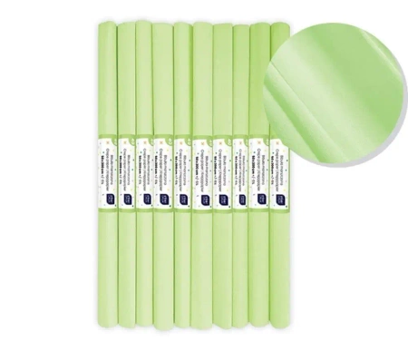 Bibuła marszczona nr 40 limonkowy pastel (10szt) - INTERDRUK