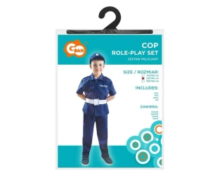 Strój policjanta rozm. 120/130cm - Godan