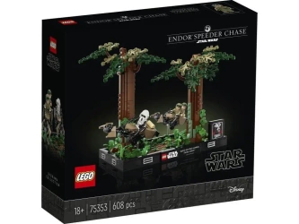Lego STAR WARS 75353 Diorama:pościg na ścigaczu...