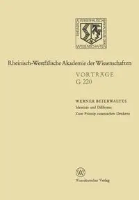 Identitat Und Differenz. Zum Prinzip Cusanischen Denkens - Werner Beierwaltes