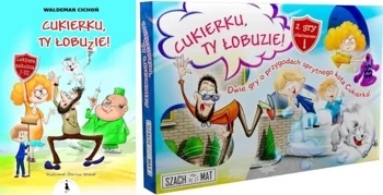 Cukierku, ty łobuzie książka + gra - Magdalena Porębska