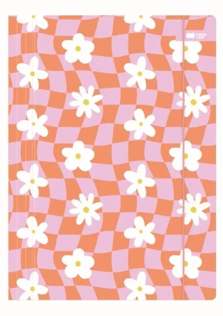 Teczka z gumką A4 Bloom pastel HAPPY COLOR - GDD