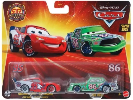 Cars Auta Samochody zabawki 2-pak - Mattel