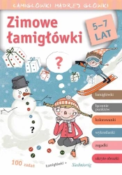 Zimowe łamigłówki. Łamigłówki mądrej główki - praca zbiorowa