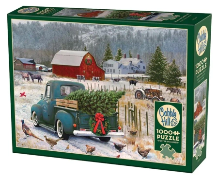 Puzzle 1000 Choinka wybrana 113570 - Cobble Hill
