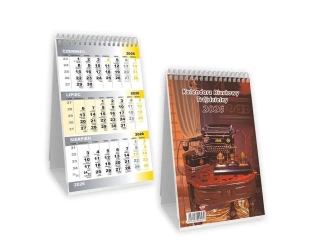 Kalendarz 2026 Biurkowy trójdzielny - Sapt