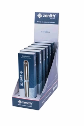 Długopis metalowy Zenith 60 Silver w etui 1szt. - ASTRA art-pap