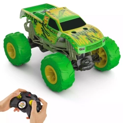 Hot Wheels Monster Trucks R/C Gunkster Pojazd zdalnie sterowany Świecący w ciemności 1:15 HTP15