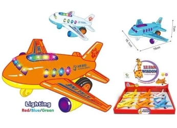 Samolot ze światłem i dżwiękiem MIX - Merkpol