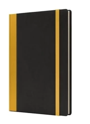 Notatnik B5 Pro L kratka czarny/żółty - Like U