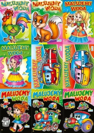 (014) Malujemy wodą MIX - praca zbiorowa