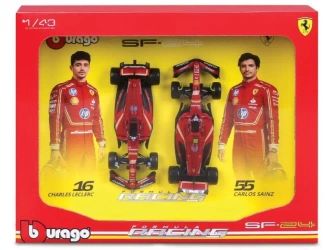 Ferrari SF-24 (2024) 2 Pack Vertical - BBurago