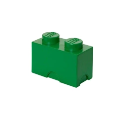 LEGO(R) pojemnik klocek dwójka zielony - NHG