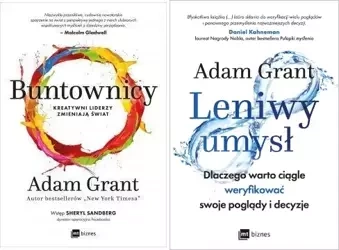 Buntownicy + Leniwy umysł Adam Grant - Adam Grant