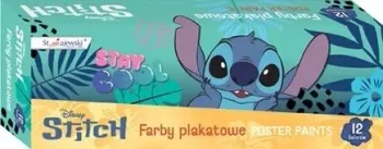 Farby plakatowe 12 kolorów 20ml Stitch - ST-MAJEWSKI