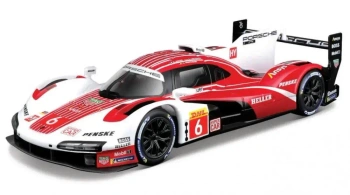 Race - Porsche 963 #6 White/Red (12) - BBurago
