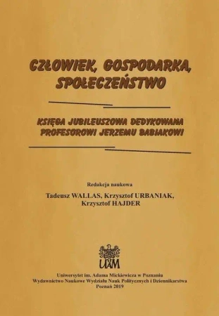 Człowiek Gospodarka Społeczeństwo - Krzysztof Hajder, Krzysztof Urbaniak, Tadeusz Wal
