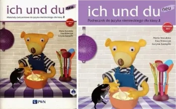 Ich und du neu 2 Podręcznik + materiały ćwiczeniowe PAKIET - Marta Kozubska, Ewa Krawczyk, Lucyna Zastąpiło