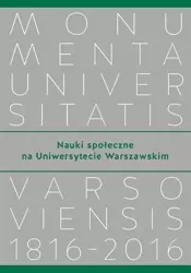 Nauki społeczne na Uniwersytecie Warszawskim - Marek Wąsowicz