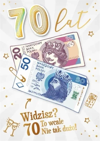 Karnet Urodziny 70 - Armin Style