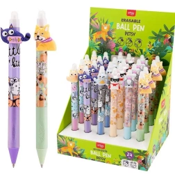 Długopis automatyczny wymazyw. nieb (24szt) EASY - Easy Stationery